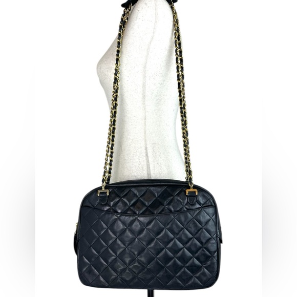 CHANEL MATELASSE LAMBSKIN CC CHARM CHAIN BAG - Picture 3 of 13